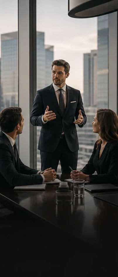 Premium Belucci fragrance for office meetings and presentations, a sophisticated everyday perfume designed for professional and special occasions